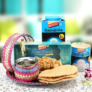 Illustration for article titled Gift Karwa Chauth Pooja Thali and Other Exclusive Items to Your Wife